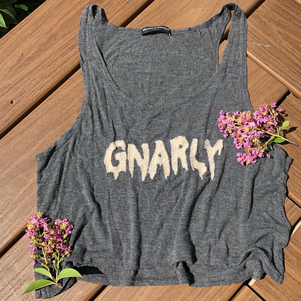 Cropped tank top